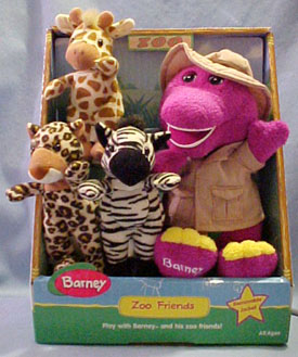 Click here to go to our Barney the Dinosaur Plush Characters